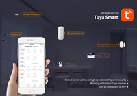 Système d'alarme filaire sans fil pour la sécurité de la maison, application IOS et Android, Tuya, wi-fi, GSM, Kit de capteurs de télécommande d'interphone avec sirène clignotante