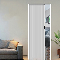 Nouveau design Porte coulissante de chambre intérieure Portes coulissantes en aluminium Stores en nid d'abeille