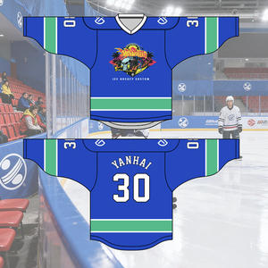 थोक सस्ती उच्च गुणवत्ता वाली नई मिनी आइस हॉकी जर्सी हॉट बिक्री अमेरिकी सभी टीम नेहलिंग सिलाई - Product Image 3