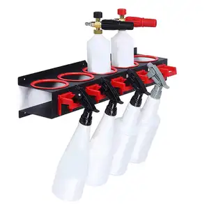Spray Bottle Storage Rack Car Beauty Shop Accessory Display Auto Cleaning Detailing Tools Hanger