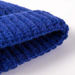 Gorro de Punto Estilo Coreano para Otoño e Invierno, Cálido y Grueso, Gorro de Lana sin Ala con Tres Puntas - Product Image 2