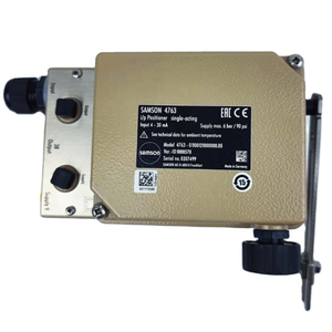 Nouvelles vannes de régulation pneumatiques de type 4763 4763-11300311 4763-01200321000000 I/p à simple action /4763-01200321000000 47 - Product Image 5