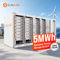 Conteneur de stockage d'énergie SunArk Heavy Duty 5MWh avec système de refroidissement liquide actif pour le soutien énergétique des mines et de l'industrie lourde