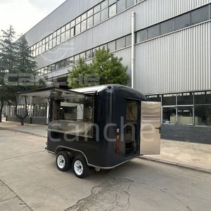 CE COC Válido Carrito de comida móvil Remolque Van Venta ambulante Camiones de comida a la venta en China - Product Image 3