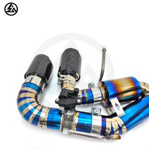 Knalpot Catback Titanium Chevrolet C8 Corvette 6.2L Valvetronic, Sangat Direkomendasikan, Pipa Knalpot Peredam Suara Berkatup dengan Kontrol Jarak Jauh - Product Image 6