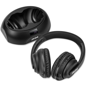 หูฟังไร้สายสเตอริโอ HIFI รุ่น YH710 ENC ของ INDA ปี 2026 แบบครอบหู พร้อมระบบตัดเสียงรบกวน แสดงสถานะแบตเตอรี่ด้วยไฟ LED  พร้อมแท่นชาร์จ เหมาะสำหรับดูทีวี - Product Image 6