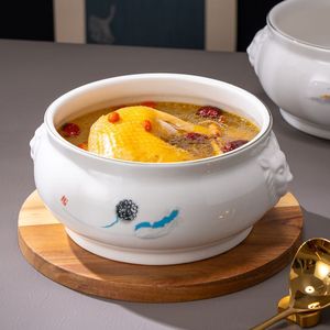 Tazón Profundo de Cerámica para Sopa de 20-20.9 cm, Apto para Lavavajillas, Vajilla para Servicio de Alimentos - Product Image 2