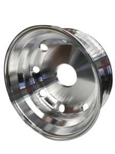 19,5x6,75 rueda de aleación de aluminio blanco necesita ser procesado otra vez - Product Image 2