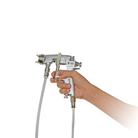 Réservoir de peinture sous pression en acier inoxydable 20L avec agitateur pneumatique, débit de 950 ml/min, distance de pulvérisation de 300 mm, résine