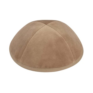 Kippa en velours brodé personnalisée <span class=keywords><strong>DLS</strong></span> Fashion – Calotte juive douce de qualité supérieure pour la prière en synagoge, Bar Mitzvah, ou cadeau quotidien - Product Image 2