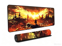 Tapis de jeu TCG Anime personnalisé, grand format, en caoutchouc naturel, tapis de souris de jeu antidérapant, tapis de bureau en stock, pour jeux de cartes à collectionner carrés