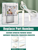 Sensor Suhu Thermistor Cross NTC untuk Kulkas Freezer Electrolux Tappan White-Westinghouse Crosley Frigidaire 242278801