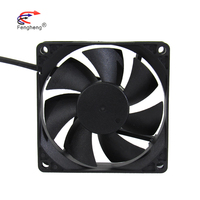 8020 ventilateur à flux axial étanche 12V 0.11A 1.32W longue consommation d'énergie ventilateur de refroidissement 80x80x20mm armoire de ferme OEM personnalisable