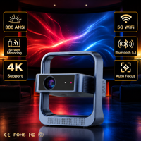 Mini projecteur intelligent Android C9 Pocket Wifi pour cinéma maison et jeux 4k