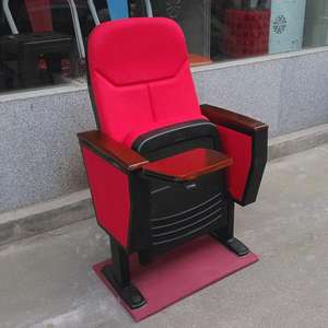 Asientos Modernos de Tela para Auditorio con Tablero Extraíble para Salas de Conferencias, Teatros, Escuelas, Iglesias, Cines y Escenarios - Product Image 4