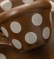 Ensemble tasse et soucoupe à café en céramique rétro rustique avec motif japonais. Produit sur Alibaba.com