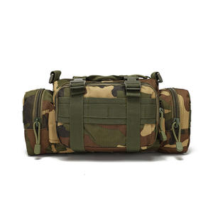 <span class=keywords><strong>3P</strong></span> Duffel Waist Bag Molle Bicycle/Motorcycle Fishing Waterproof Fanny Packs Camo Crossbody with Shoulder Strap Hand Carry - Product Image 5