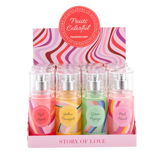 Ensemble de brumes parfumées Story of Love, parfum floral fruité pour le corps, pour boutique, logo personnalisé, emballage parfumé, certifié MSDS - Product Image 4
