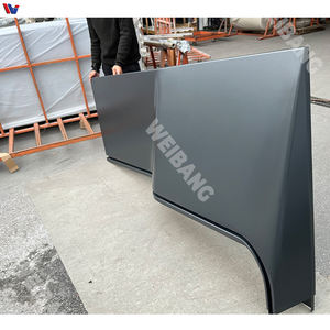 Panneaux de mur-rideau architecturaux double courbure ignifuges personnalisés pour hôtels et centres commerciaux, en aluminium, pour façades de bâtiments modernes, garantie 5 ans - Product Image 4