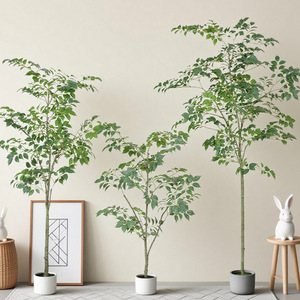 Árbol Artificial de la Suerte Dream Castle, 100-200 cm, Planta Decorativa Grande para Interiores - Product Image 3