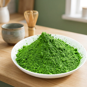 Matcha en Polvo de Grado Ceremonial Premium, Té Verde Japonés Molido en Piedra para Latte y Té, 100g - Product Image 1