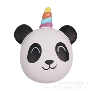 Bloc de Notas de Espuma Suave Panda Unicornio, Cubierta de PVC, Cuaderno Promocional Creativo y Portátil - Product Image 3