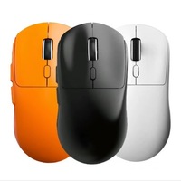 Souris sans fil transfrontalière trois modes, 6 boutons, design ergonomique, légère, pour le jeu et le bureau, fonctionnement silencieux