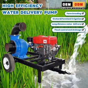 Pompe à eau mobile haute capacité pour le contrôle des inondations et le drainage d'urgence - Product Image 6