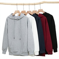 Sweat-shirts imprimés en coton pur de haute qualité 450 GSM, sweats à capuche streetwear pour hommes avec nouveau logo imprimé 555 GSM