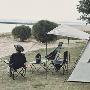Silla Plegable de Tela Oxford Ligera y Portátil para Campamento, Senderismo, Viajes y Eventos al Aire Libre - Product Image 5