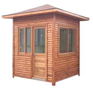 Caseta de Jardín Impermeable WPC de 2x2m, Caseta de Seguridad para Exteriores, Cabaña de Madera - Product Image 2