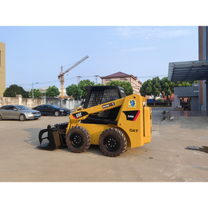Mini Skid Steer <span class=keywords><strong>Loader</strong></span> Bekas Dengan Track Caterpillar Bekas di Depan Compact Skid Steer <span class=keywords><strong>Loader</strong></span> <span class=keywords><strong>Cat</strong></span> <span class=keywords><strong>226b</strong></span> Tersedia untuk Dijual - Product Image 1