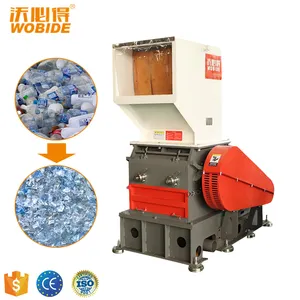 Residuos de desechos de plástico Reciclar máquina de plástico Trituradora de alta resistencia PP PE PET Máquina trituradora de botellas