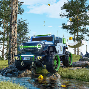 รถยนต์ไฟฟ้าสำหรับเด็กแบบออฟโรด 4 ล้อ ขายส่ง ของเล่นขี่ได้ 2 ที่นั่ง 12V พร้อมรีโมทคอนโทรล - Product Image 2