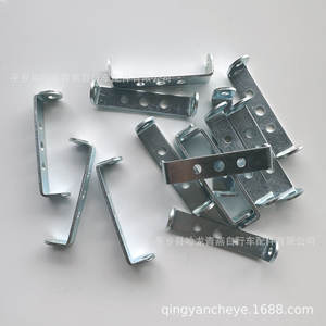 Soporte para bicicletas en forma de U, placa de montaje de hierro de 70x15x16mm para instalación de portaequipajes - Product Image 2