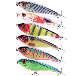 Fabricants de leurres de pêche 12cm 49g Jerkbait leurres pêche sans lèvres manivelle curseur <span class=keywords><strong>leurre</strong></span> - Product Image 6