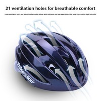 Casco de Ciclismo de Montaña, Unisex, Moldeado en una Sola Pieza, Material PCEPS, Protección para las Cuatro Estaciones, Seguro, Deportivo, para Adultos, Sólido