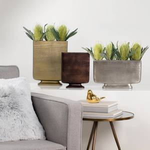 Vaisselle unique en aluminium de vente chaude Vases à fleurs pour le salon Meilleure vente Vase à fleurs en aluminium pour la décoration du salon - Product Image 4
