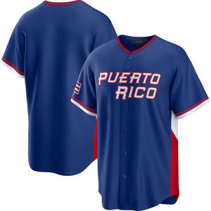 2026 Herren-Team Puerto Rico Mexiko USA World Baseball Classic Trikot Baseball-Shirts Maßgeschneiderte Bestickte Uniformen - Product Image 3