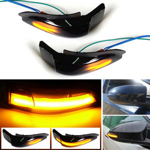 Luz Intermitente Dinámica para Espejo Lateral, Lámpara LED Ámbar Azul de 5W 12V para Toyota Corolla, Prius, Vios, <span class=keywords><strong>Yaris</strong></span>, Altis - Product Image 6