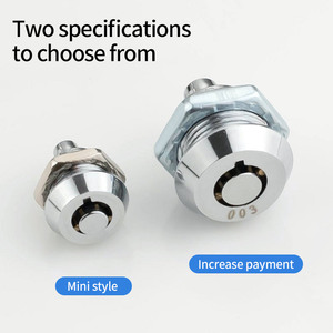 Mini Cao An Ninh Khóa Cho Hộp Nhỏ Kẽm Hợp Kim Xi Lanh Hình Ống <span class=keywords><strong>Key</strong></span> Khóa Push-Trong Chống Trộm Ngăn Kéo Khóa - Product Image 3