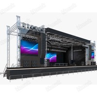Kkmark-Estructura de escenario para eventos al aire libre, sistema de techo de armazón de aluminio para conciertos de música