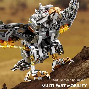 Bộ đồ chơi lắp ráp mô hình chim Goshawk cơ khí Mei 13084, đồ chơi giáo dục hạt nhỏ xuyên biên giới, bán buôn cho trẻ em - Product Image 3