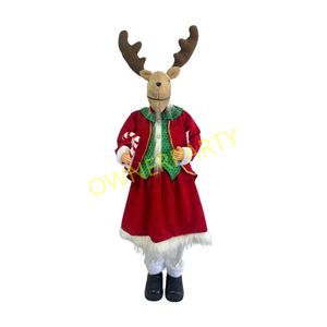 Décorations de Noël 2026 : Nouveaux modèles animatroniques amusants de rennes, ours et elfes électriques pour un Noël amusant - Product Image 3