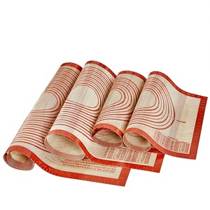 Kneedmat van voedselveilige kwaliteit Verdikte antislip antiaanbakmat voor bakken en rollen van deeg Mengplank PJ-07 - Product Image 1