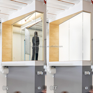 Película Inteligente <span class=keywords><strong>para</strong></span> Ventanas de Oficina, Vidrio Inteligente <span class=keywords><strong>para</strong></span> Exteriores, <span class=keywords><strong>Papel</strong></span> de Vidrio Esmerilado Autoadhesivo PDLC <span class=keywords><strong>para</strong></span> Decoración del Hogar, Vidrio con Función Encendido/Apagado PDLC - Product Image 2