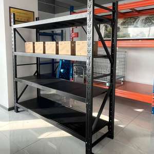 차고 및 창고 부식 방지 금속 선반용 스틸 스토리지 랙 장스팬 선반 - Product Image 6