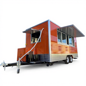 Remorque alimentaire entièrement équipée, remorque de bar mobile, véhicule de restauration rapide, camion de nourriture multifonctionnel personnalisé, vente de camion de nourriture mobile en métal 4 - Product Image 1
