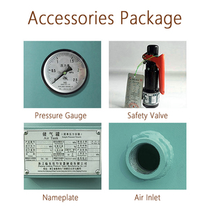 2024 New <span class=keywords><strong>Air</strong></span> Tank Carbon máy nén dầu không khí liền mạch Tank 1000 lít Máy nén khí Tank cho Chai thổi Maker - Product Image 5