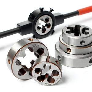 Matrices de Roscado Redondas de Rosca Fina Métrica HSSe, Matrices de Roscado por Rodamiento para Tornillos de Máquina M10 M22 M23 M24 M25 M26 de Alta Precisión - Product Image 1